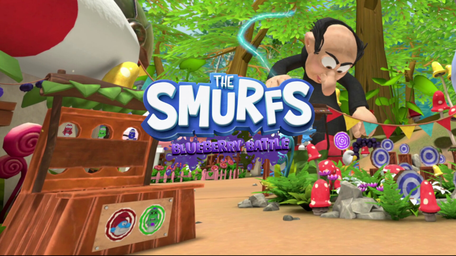 The Smurfs: Blueberry Battle – VR Katapultspel in Amsterdam